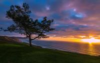 Sunset at Torrey Pines�